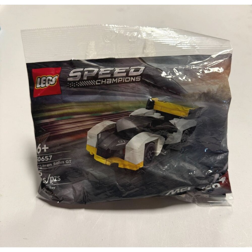LEGO Speed Champions McLaren Solus GT Race Car Toy 30657 Polybag